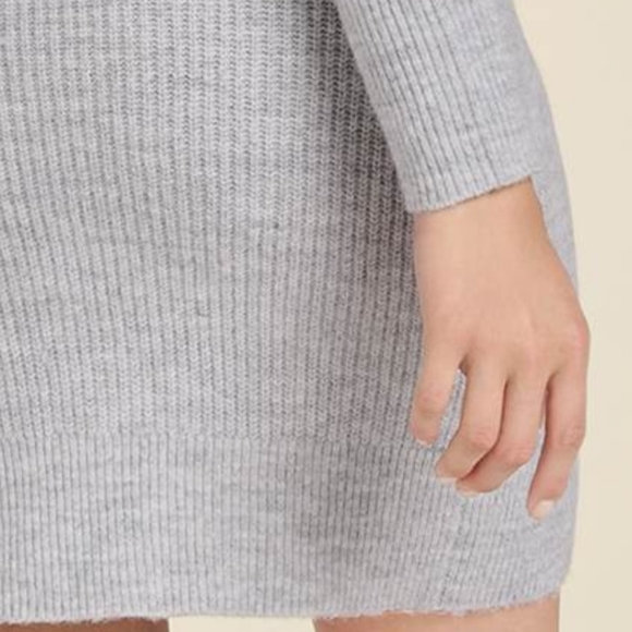 Zip front sweater dress - Picture 3 of 8